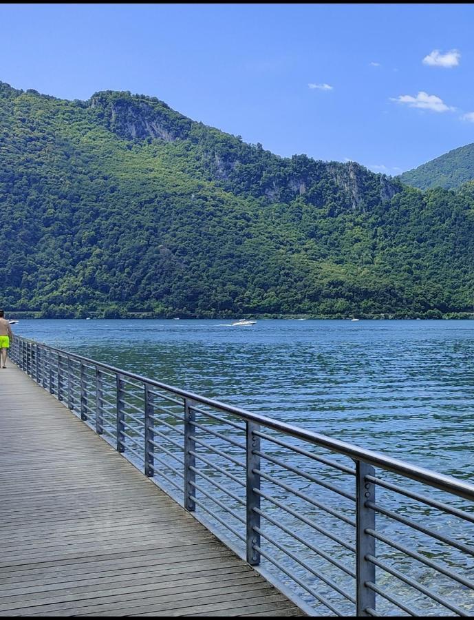 Lake Como Casa La Rosa Abbadia Lariana Zewnętrze zdjęcie