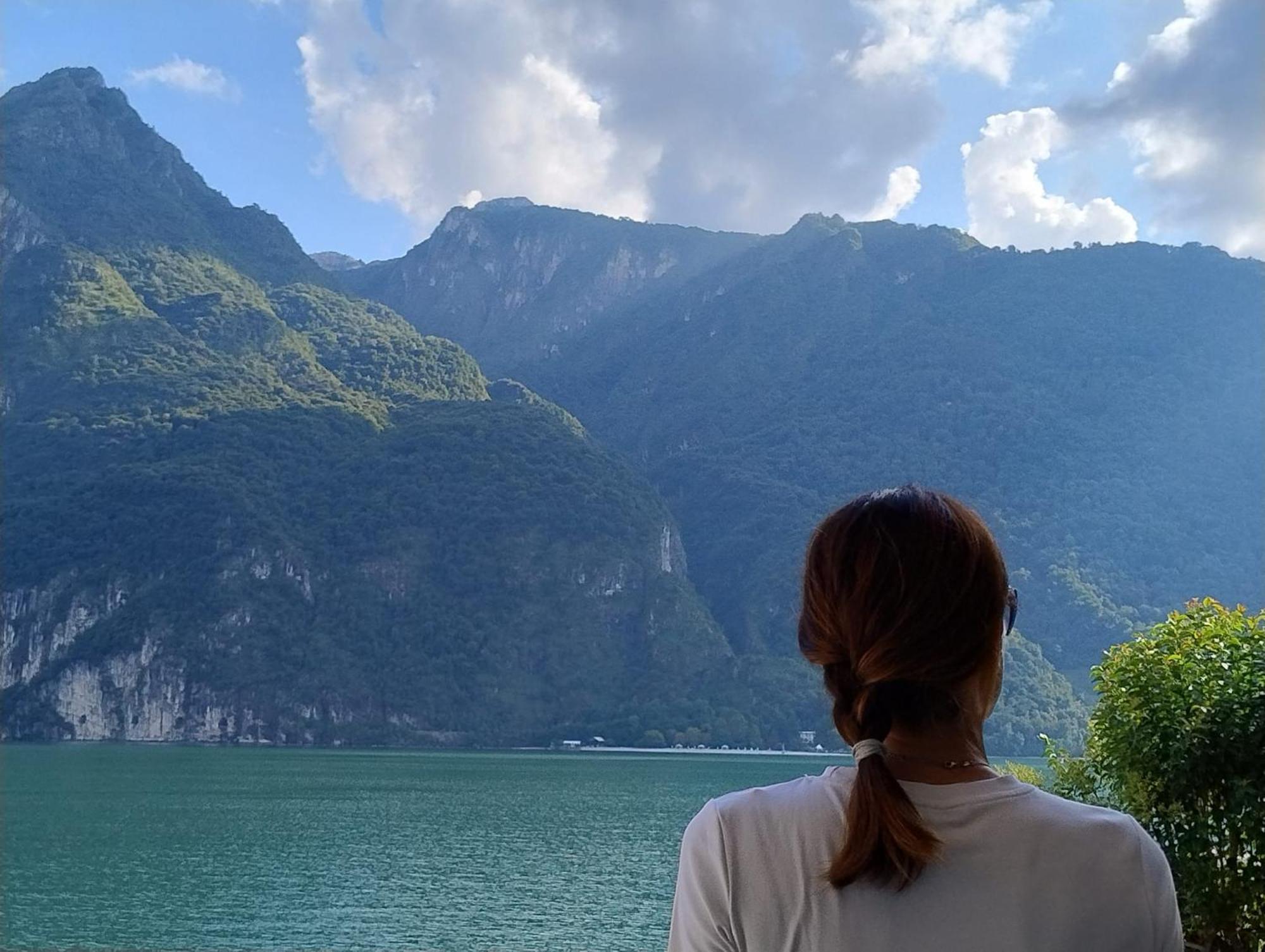 Lake Como Casa La Rosa Abbadia Lariana Zewnętrze zdjęcie