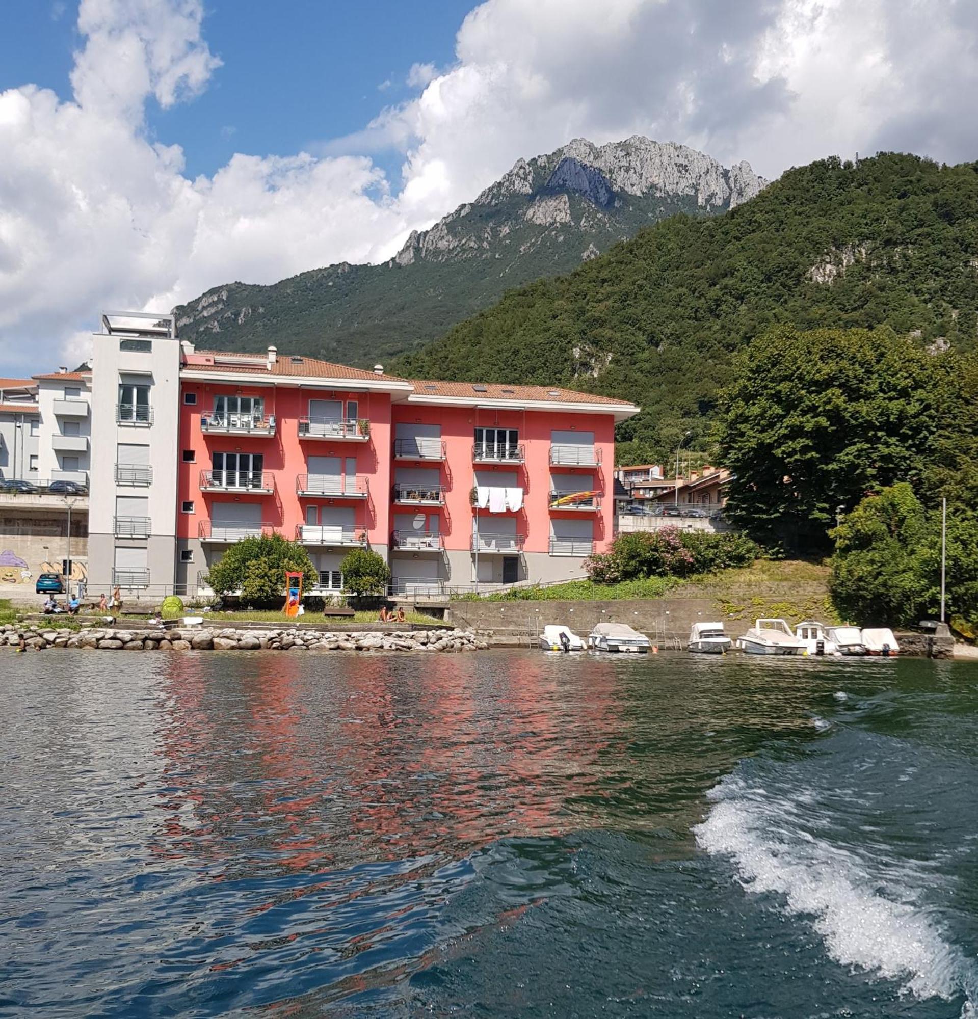 Lake Como Casa La Rosa Abbadia Lariana Zewnętrze zdjęcie